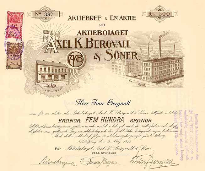 AB Axel K. Bergvall & Söner