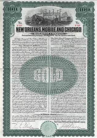 New Orleans, Mobile & Chicago Railroad