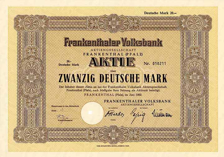 Frankenthaler Volksbank AG