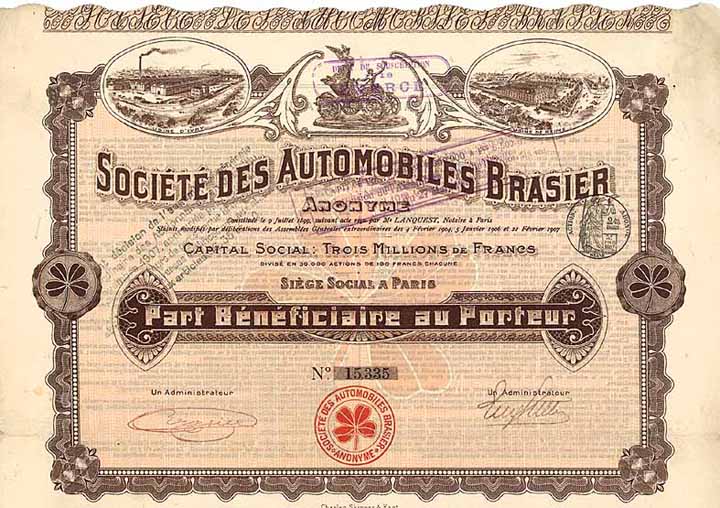 Soc. des Automobiles Brasier