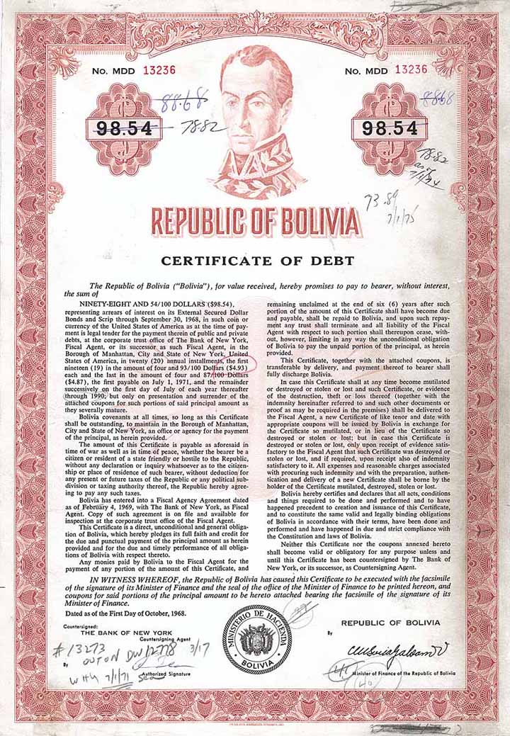 Republic of Bolivia