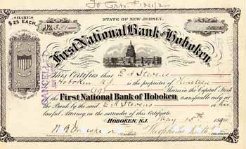 First National Bank of Hoboken, N.J.