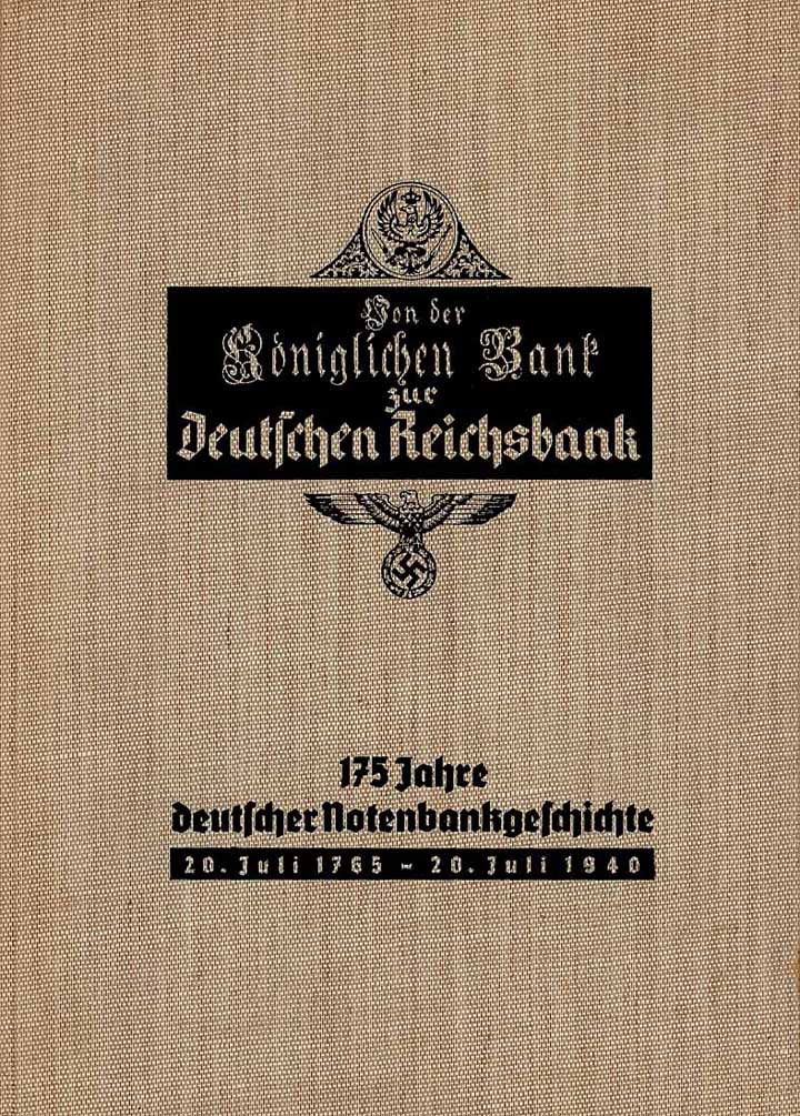 Von der königlichen Bank zur Deutschen Reichsbank