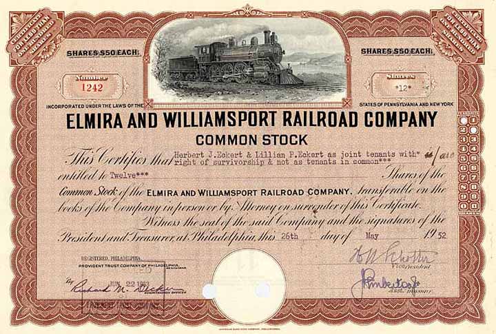 Elmira & Williamsport Railroad