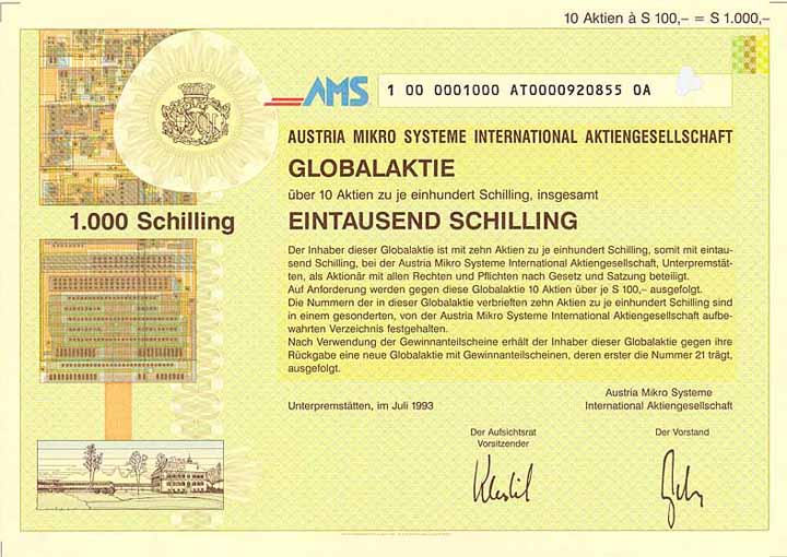 Austria Mikro Systeme Internatonal AG