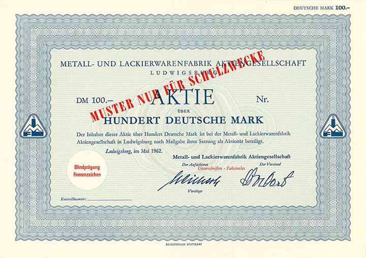Metall- und Lackierwarenfabrik AG