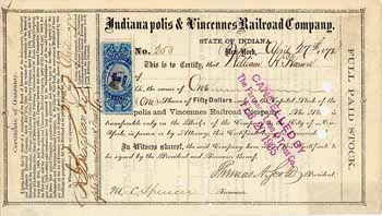 Indianapolis & Vincennes Railroad