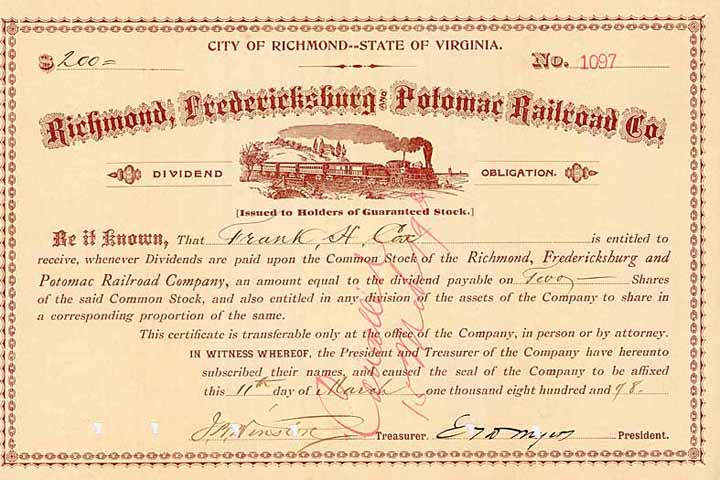 Richmond, Fredericksburg & Potomac Railroad