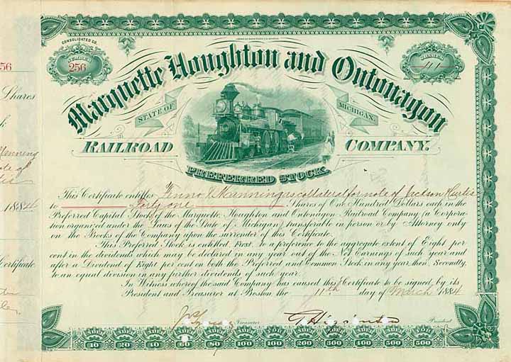 Marquette, Houghton & Ontonagon Railroad