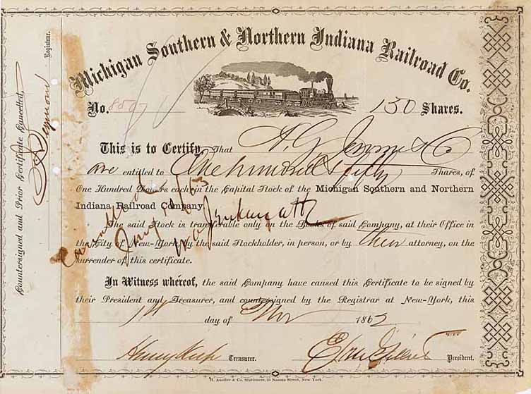 Michigan Southern & Northern Indiana Railroad