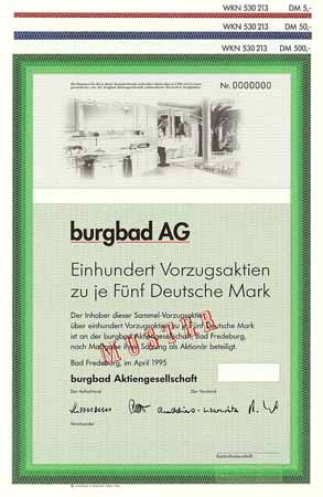 burgbad AG (3 Stücke)