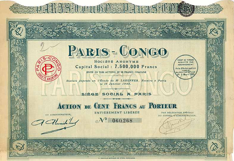 Paris-Congo S.A.