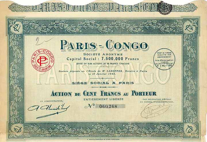 Paris-Congo S.A.