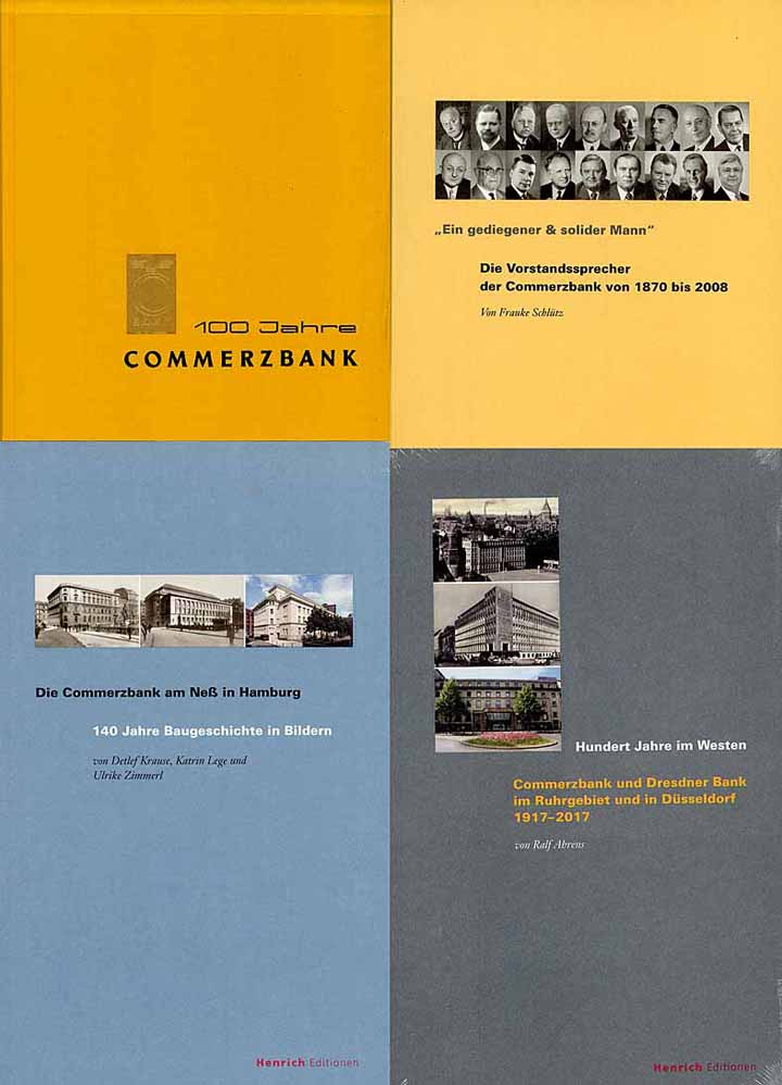 Commerzbank Literatur-Konvolut