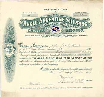 Anglo-Argentine Shipping Comp., Ltd.