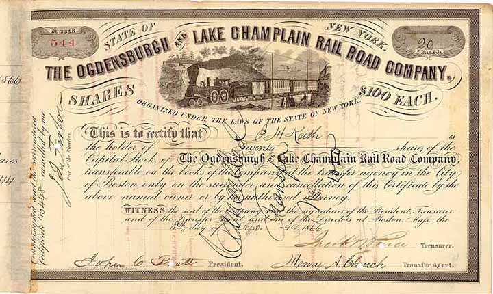 Ogdensburgh & Lake Champlain Railroad