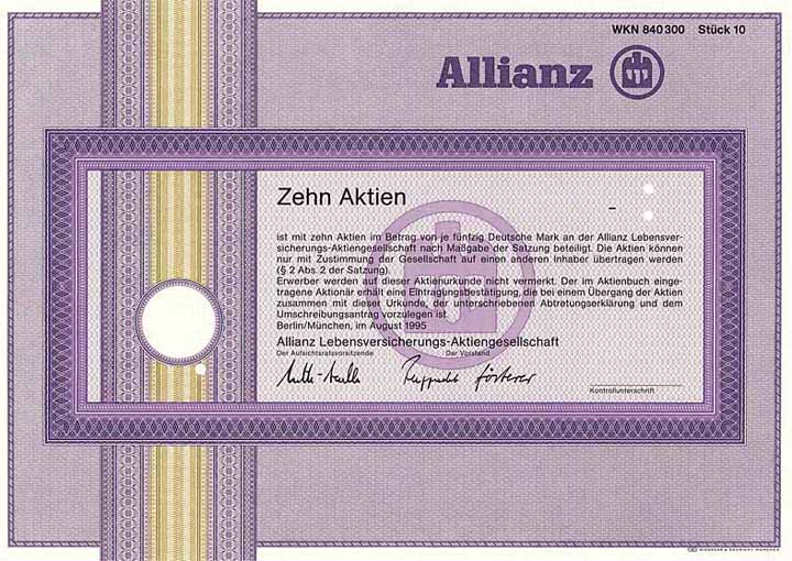 Allianz Lebensversicherungs-AG