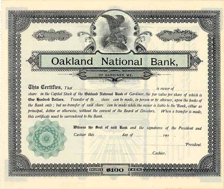 Oakland National Bank