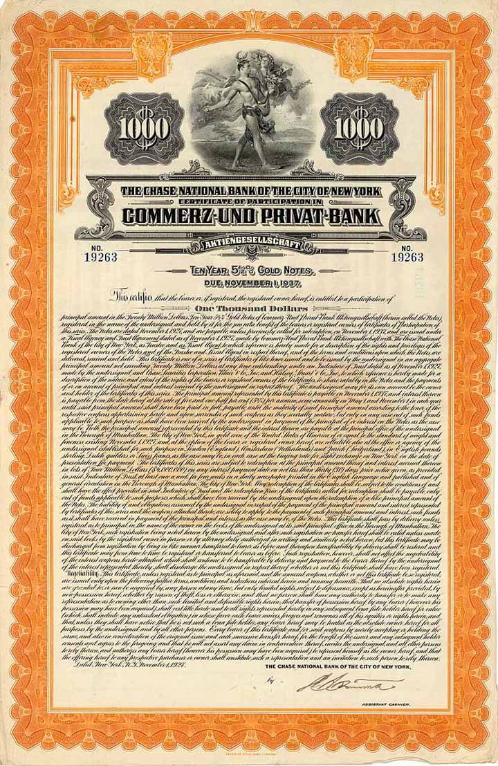 Commerz- und Privat-Bank AG