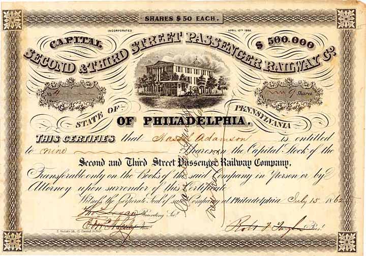 Second & Third Street Passenger Railway