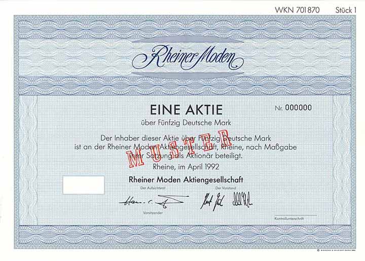 Rheiner Moden AG