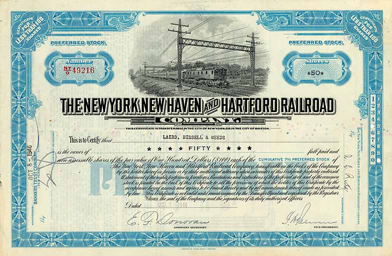 New York, New Haven & Hartford Railroad