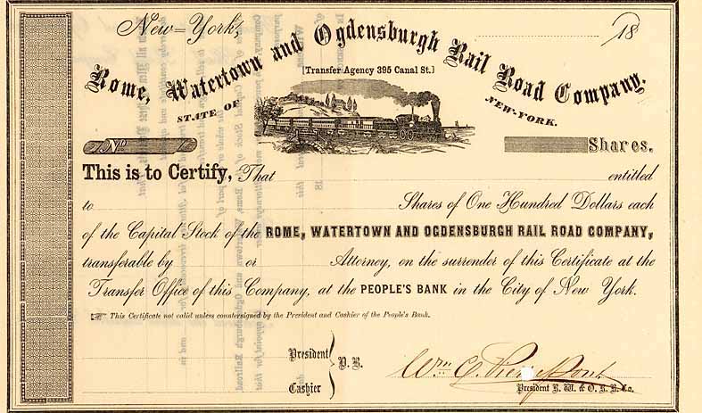 Rome, Watertown & Ogdensburgh Railroad