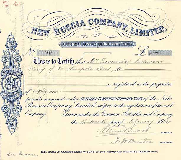 New Russia Company Ltd.