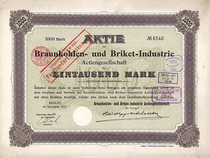 Braunkohlen- und Briket-Industrie AG