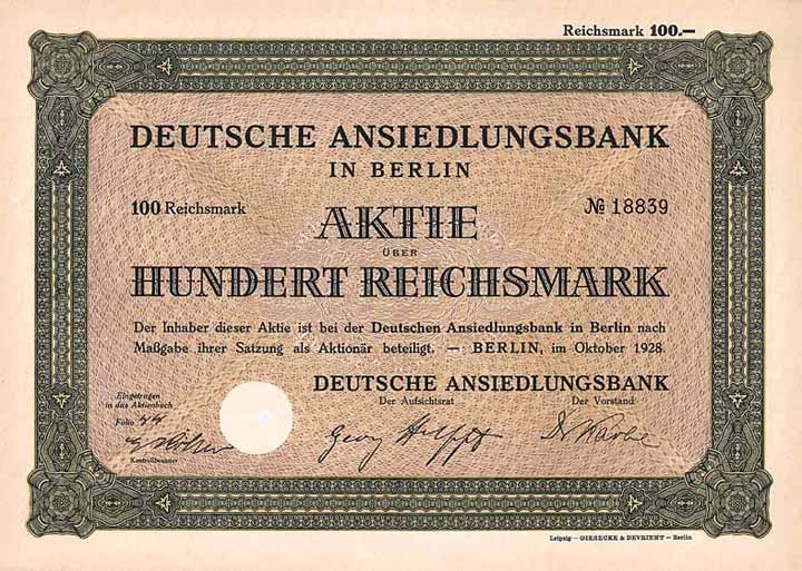 Deutsche Ansiedlungsbank