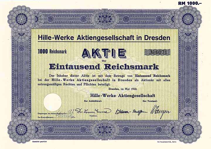 Hille-Werke AG