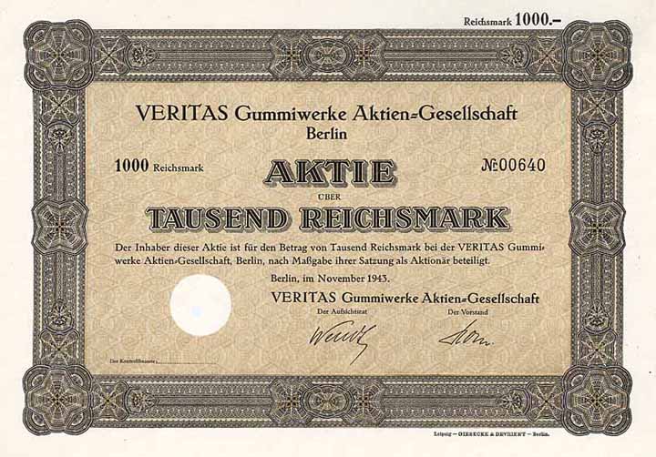 VERITAS Gummiwerke AG