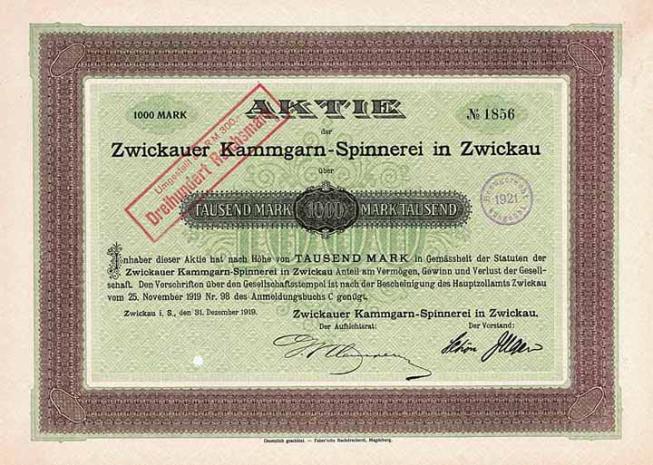 Zwickauer Kammgarn-Spinnerei