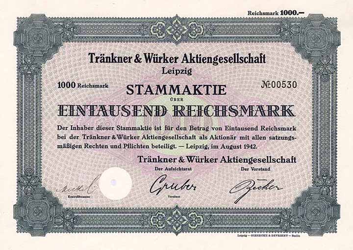 Tränkner & Würker AG