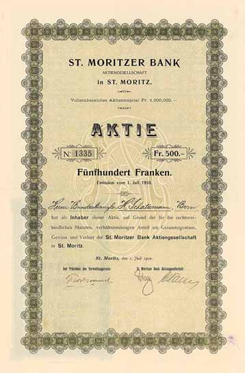 St. Moritzer Bank AG