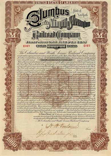 Columbus & Ninth Avenue Railroad