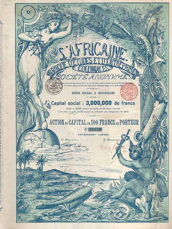 L'AFRICAINE Banque d'Etudes et d’Entreprises Coloniales S.A.