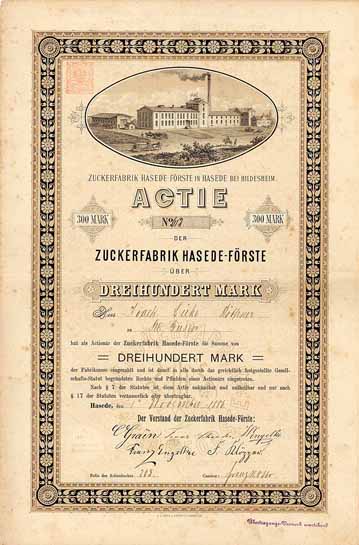 Zuckerfabrik Hasede-Förste