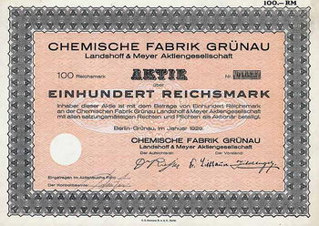 Chemische Fabrik Grünau Landshoff & Meyer AG