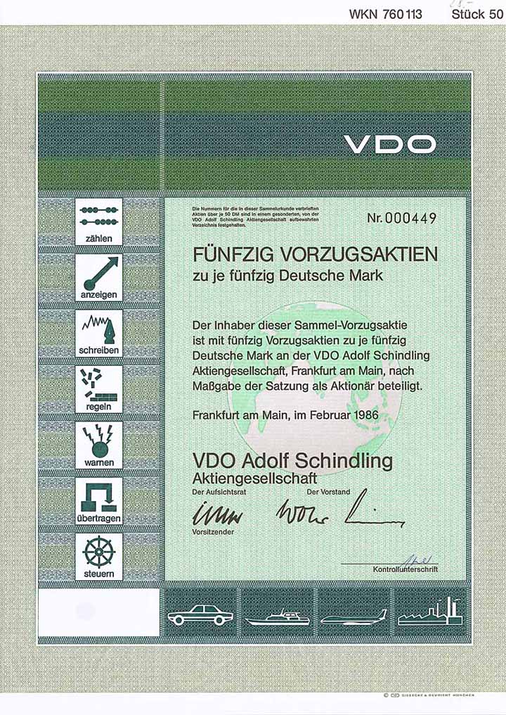 VDO Adolf Schindling AG