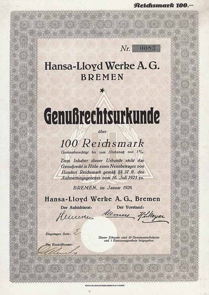 Hansa-Lloyd Werke AG