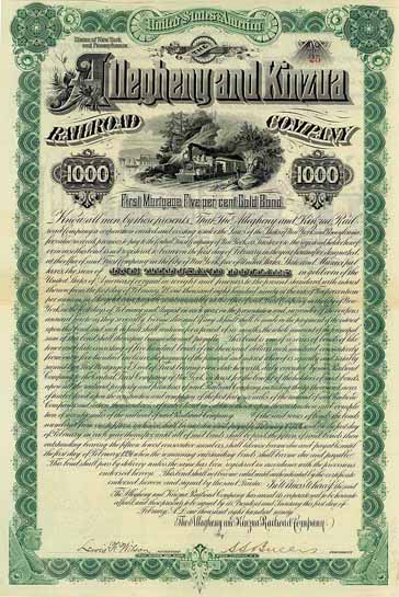 Allegheny & Kinzua Railroad