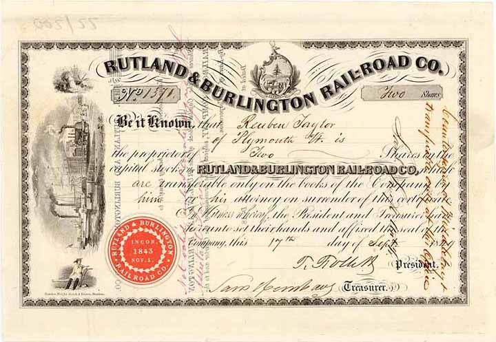 Rutland & Burlington Rail-Road