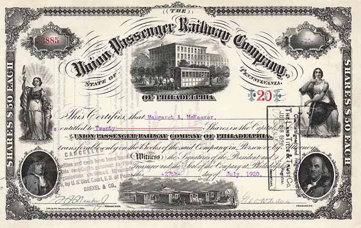 Union Passenger Railway Co. of Philadelphia