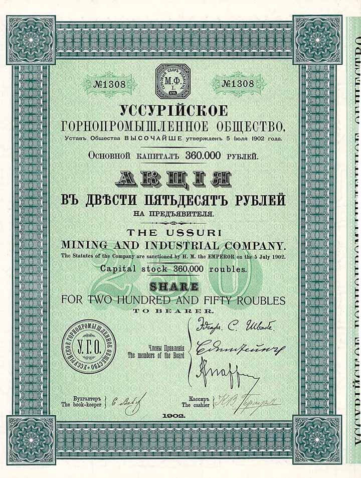 Ussuri Mining and Industrial Co.