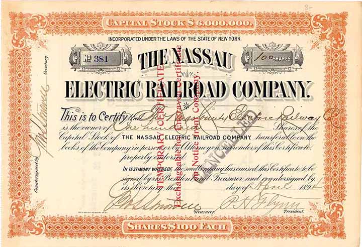 Nassau Electric Railroad