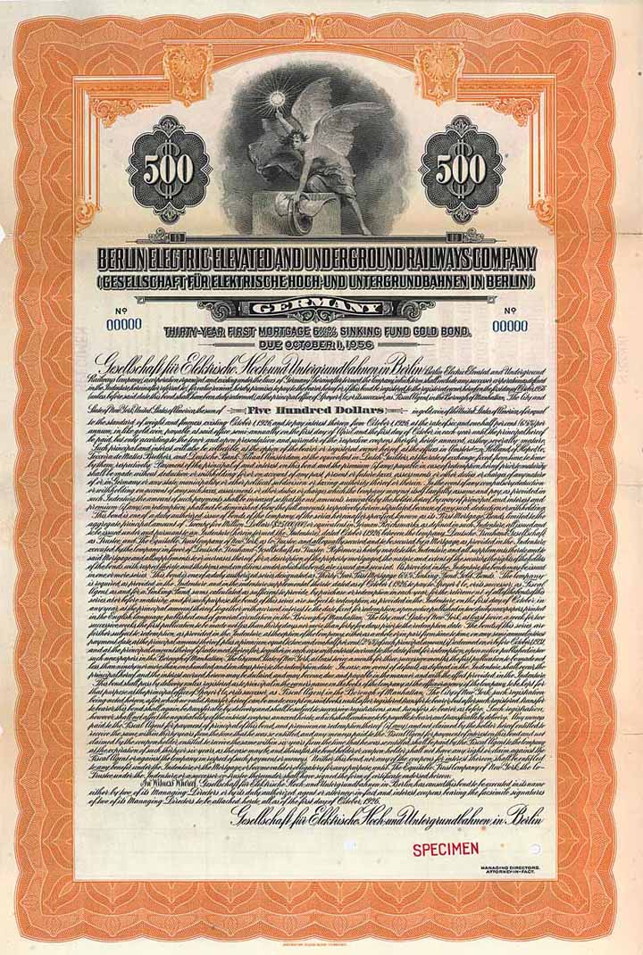 Gesellschaft für elektrische Hoch- und Untergrundbahnen in Berlin