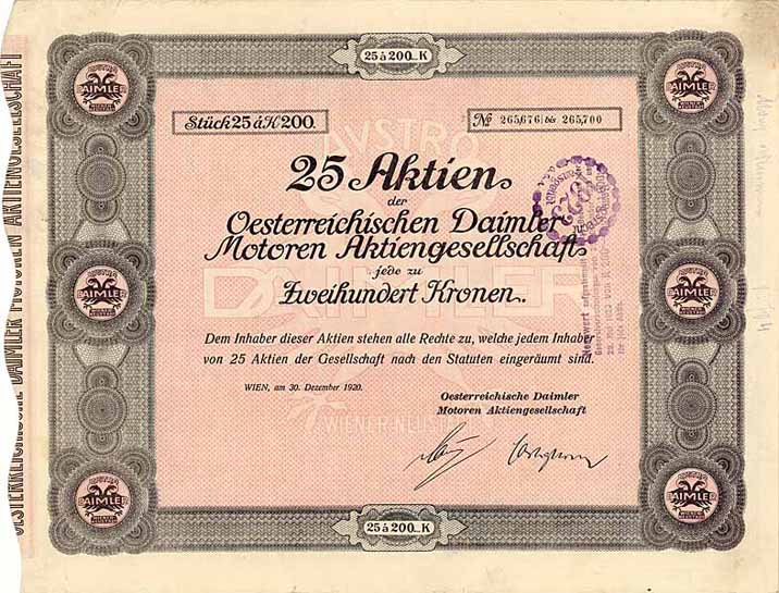 Oesterreichische Daimler Motoren AG