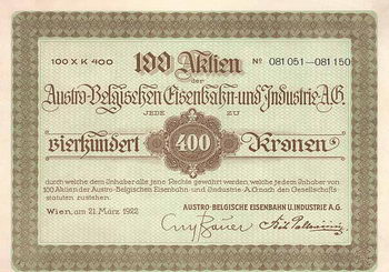 Austro-Belgische Eisenbahn- und Industrie-AG