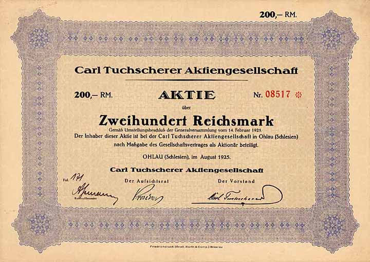 Carl Tuchscherer AG